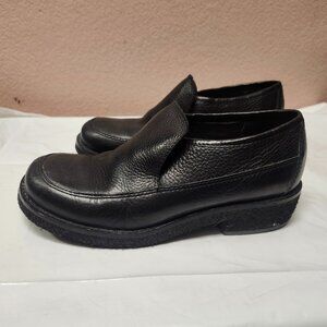 Rockport Black Leather Loafers- Size 6.5